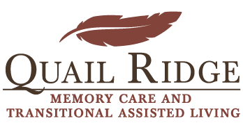 A logo for Quail Ridge Memory Care and Transitional Assisted Living. AI generated content